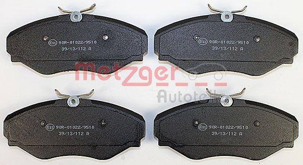 METZGER 1170537 Bremsbelagsatz, Scheibenbremse